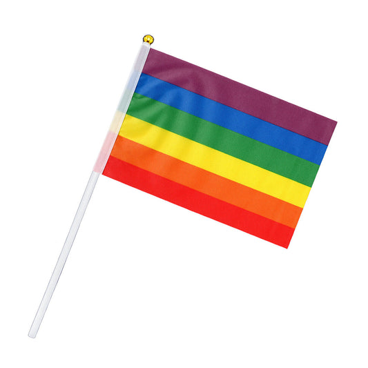Rainbow Pride Flag: Mini (Handheld)