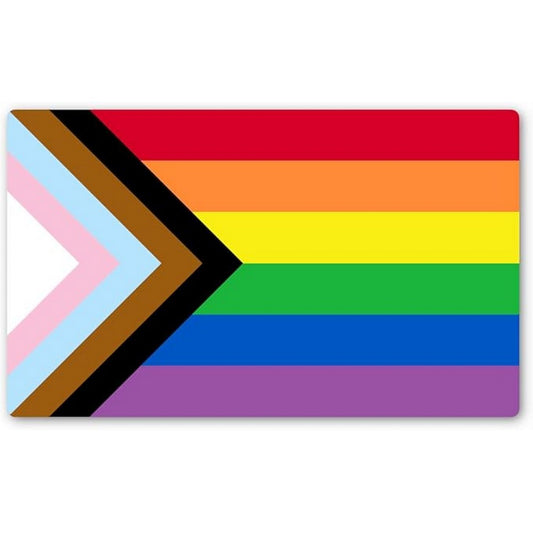 Progress Pride Flag Vinyl Sticker
