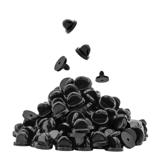 Rubber Pin Backs (Pack of 10)