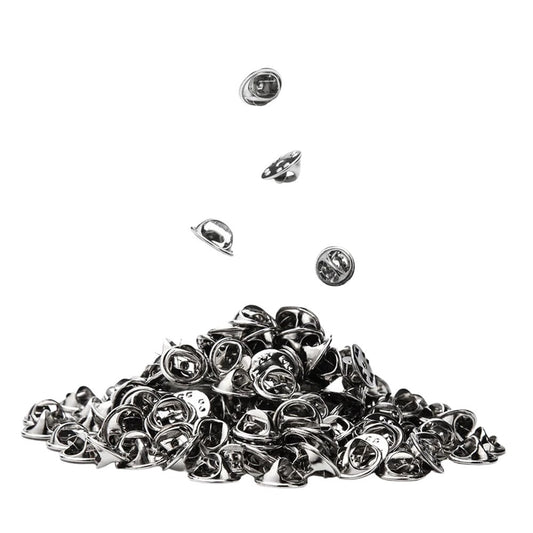 Metal Butterfly Clutch Pin Backs (Pack of 10)