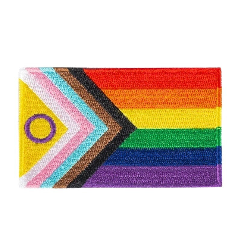 Embroidered Patches: Intersex Inclusive Flag