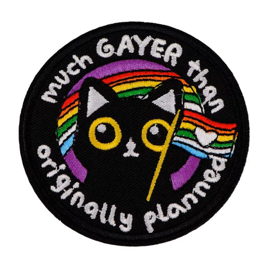 Embroidered Patches: Much Gayer Than Originally Planned