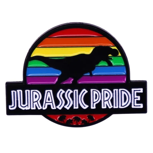 Enamel Pin: Jurassic Pride