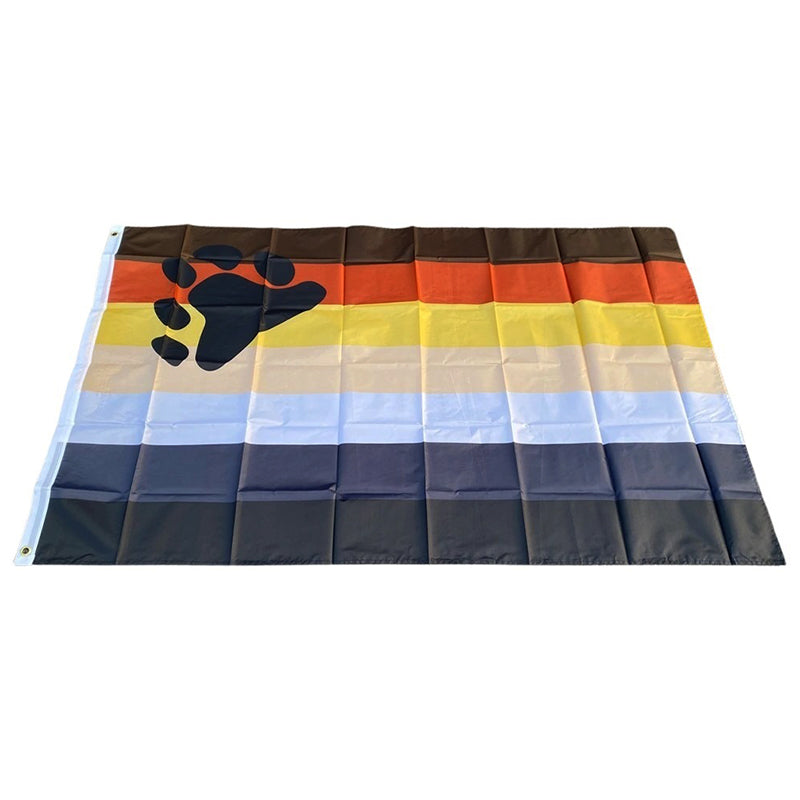 Bear Brotherhood  Pride Flag: Medium