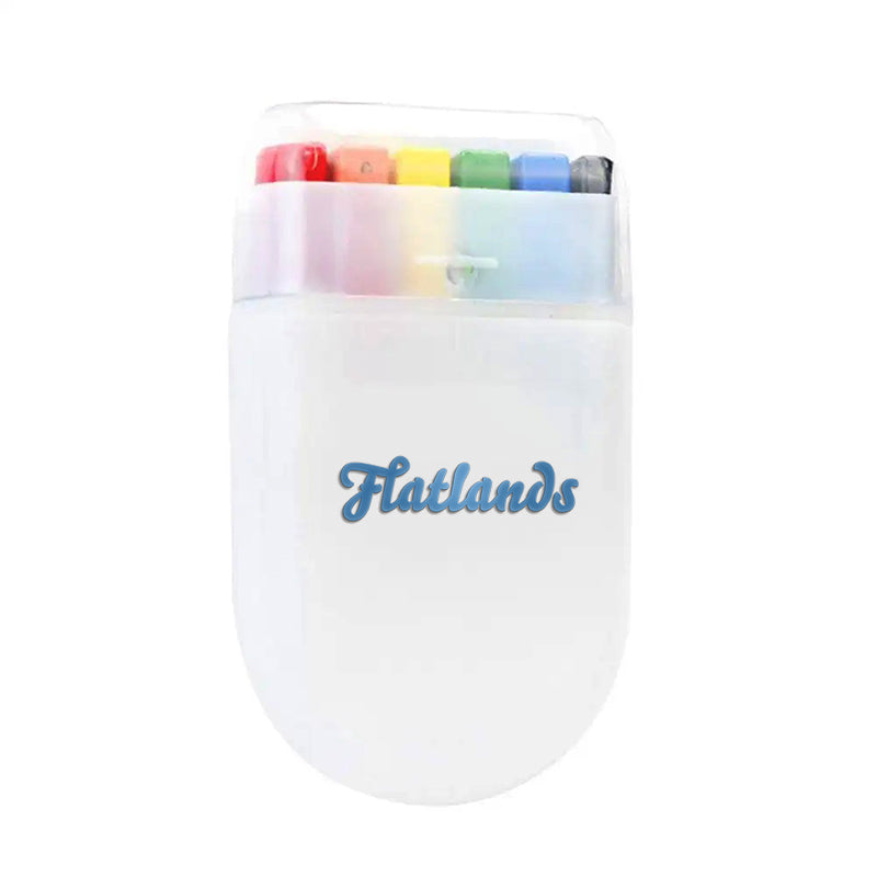 Body Paint Crayon with Case: Classic Rainbow