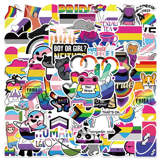 Assorted Pride Sticker Pack (25 Pack)