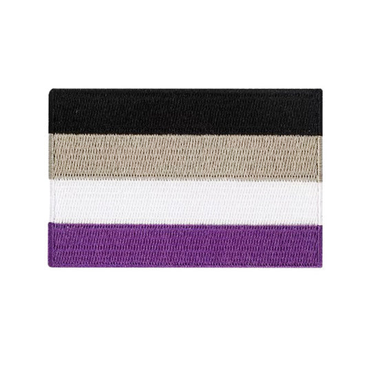 Embroidered Patches: Asexual Pride Flag