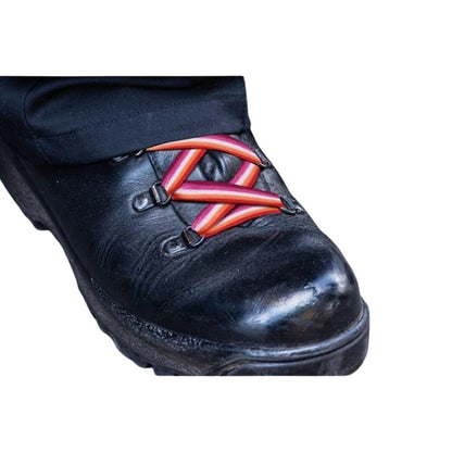 Pride Shoe Laces: Lesbian Sunset Flag