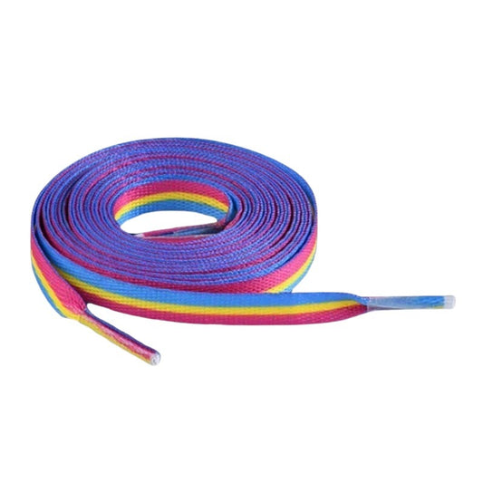 Pride Shoe Laces: Pansexual Flag Striped