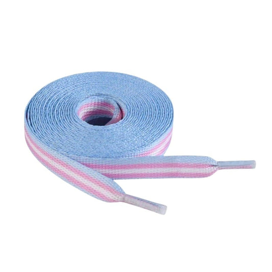 Pride Shoe Laces: Transgender Flag Striped