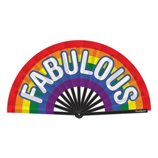 Large Hand Fan: Fabulous