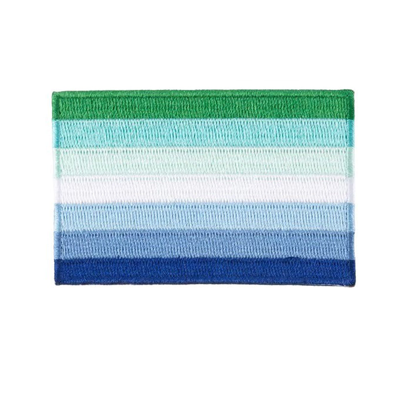 Embroidered Patches: Gay Man (Vincian) Pride Flag