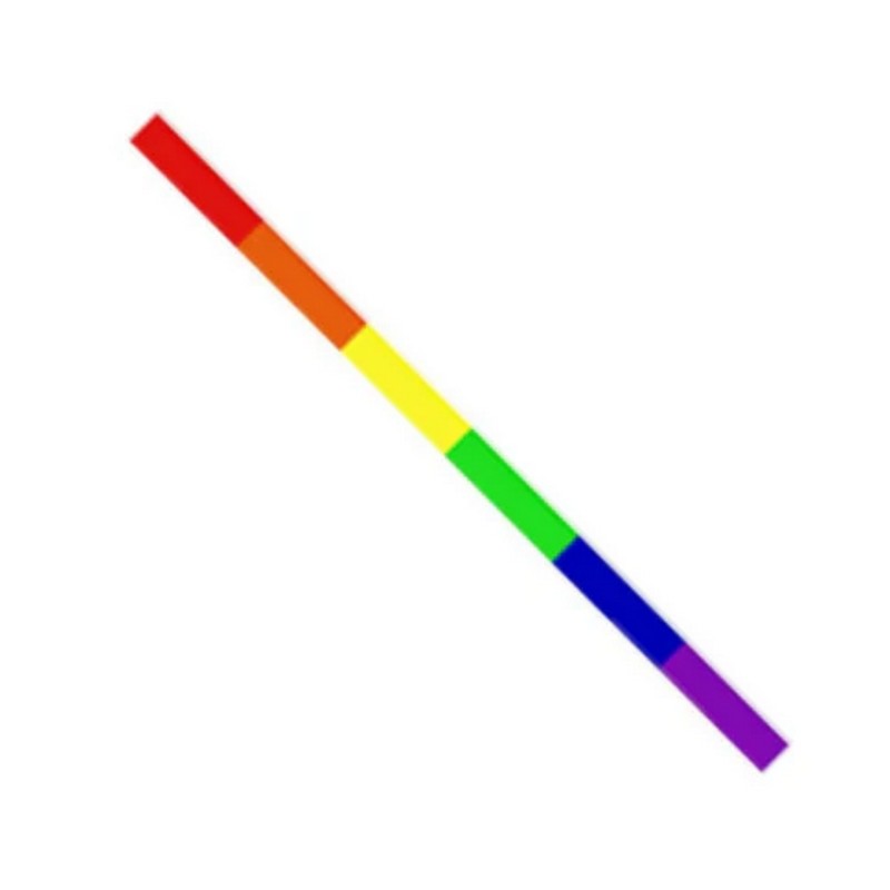 Rainbow Stripe Sticker