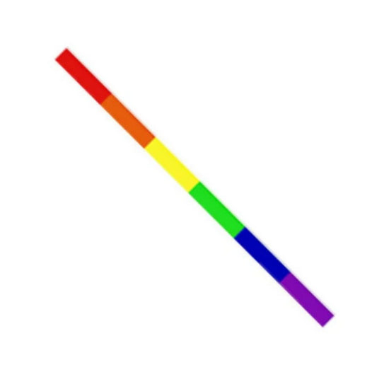 Rainbow Stripe Sticker