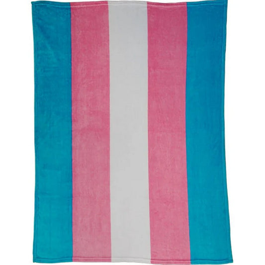 Polar Fleece Blanket: Trans