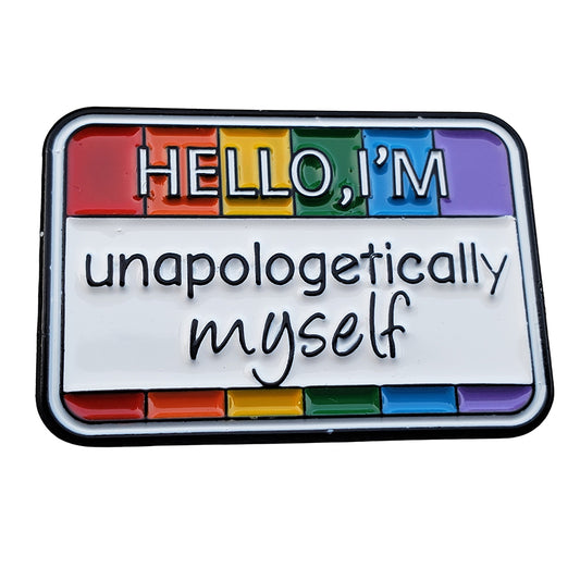 Enamel Pin: Hello, I’m Unapologetically Myself